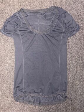 Lululemon Circle Mesh Technical Scoop Neck T Shirt